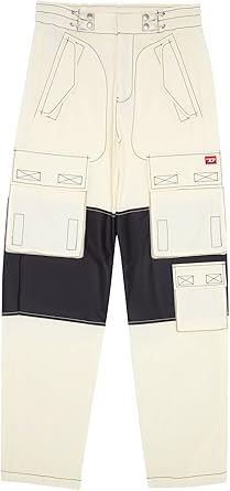 DIESEL ディーゼル パンツ(その他) 白 28(L位) 0277725M0102 Amazon | (ディーゼル) DIESEL メンズ パンツ カーゴパンツ